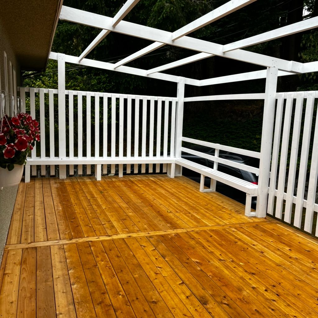 Deck painting