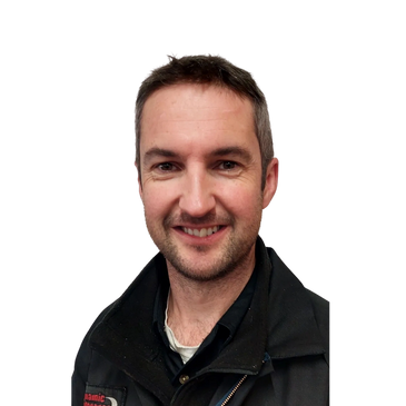 Kieran Roberts Dynamic technician compressed air