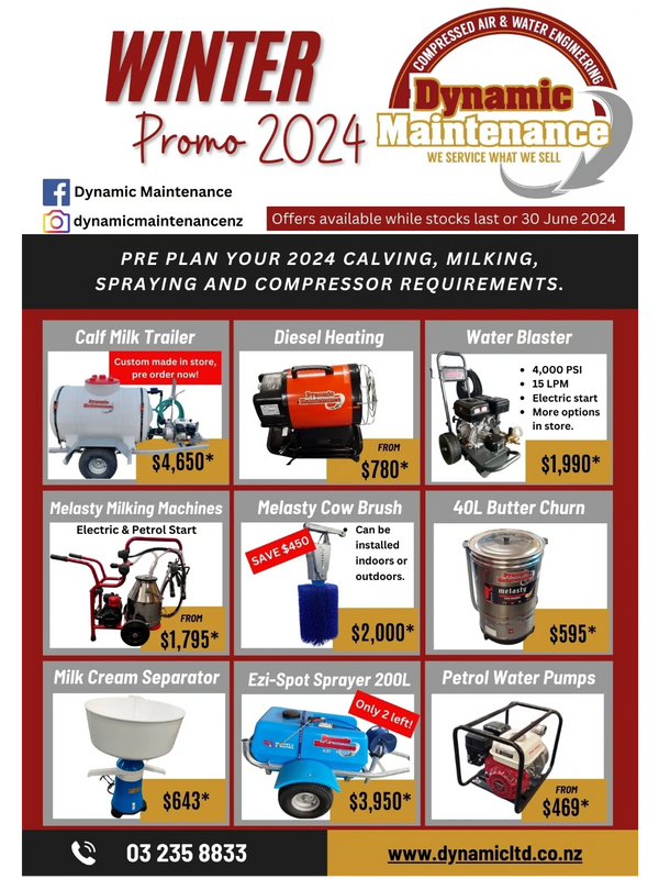 Dynamic Winter promo 2024 page one