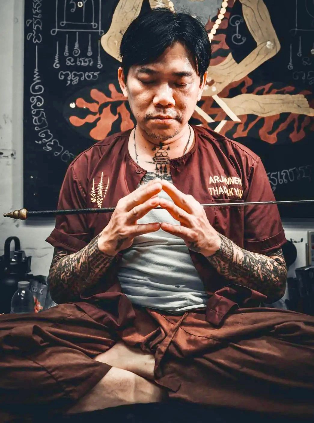 Sak Yant with Visut Arjan Neng