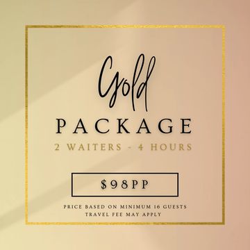 gold cocktail package