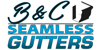 B&C Seamless Gutters Logo