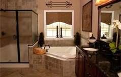 Renovated bathroom as part of a home remodeling in Athens, AL