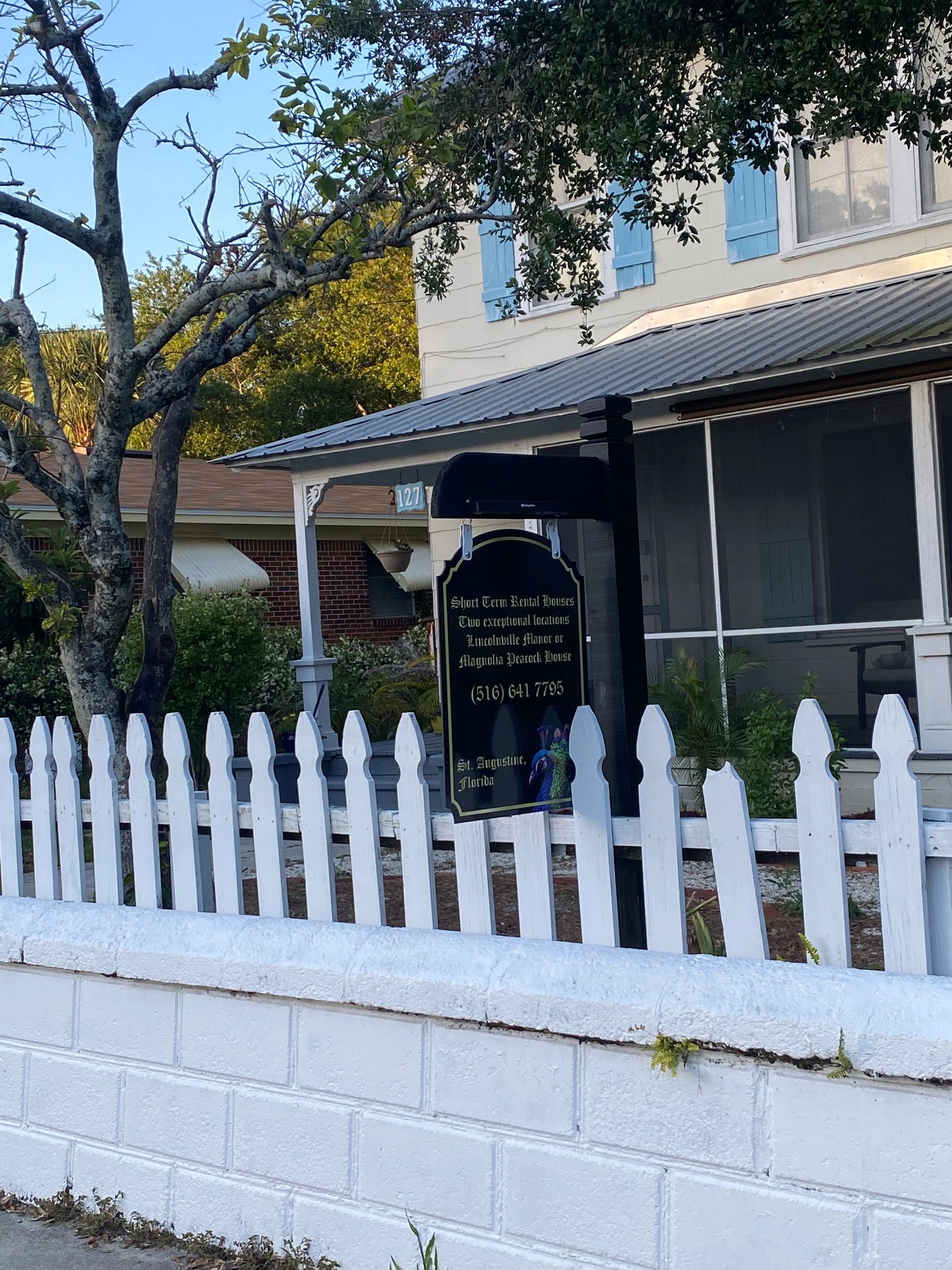 St Augustine Short Term Rental