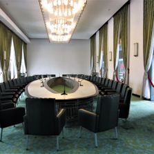 Ho Chi Minh meeting room during the war