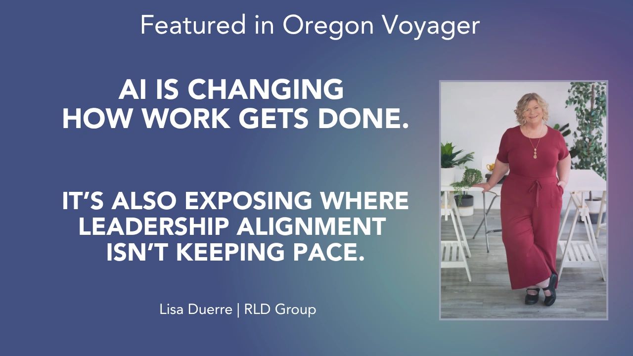 Leadership Alignment Lab AI Is Changing Work. Leadership Alignment Is Where It Breaks.