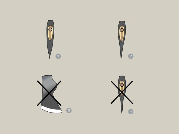 Hultafors axe sharpening