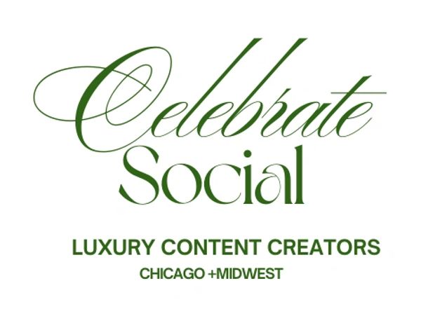 Logo for Celebrate Social, luxury content creators in Chicago and Midwest.