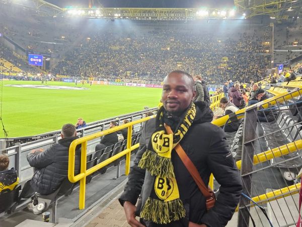 Emmanuel experienced Borussia Dortmund's thrilling 7:1 victory against Celtic Glasgow from Scotland.