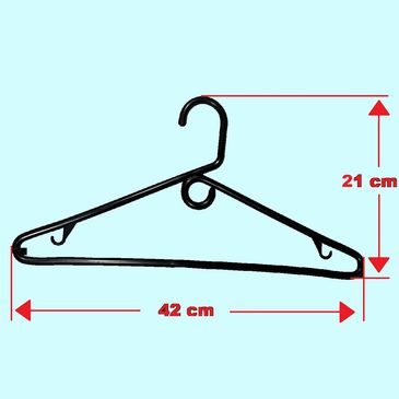 Gancho plastico para ropa 