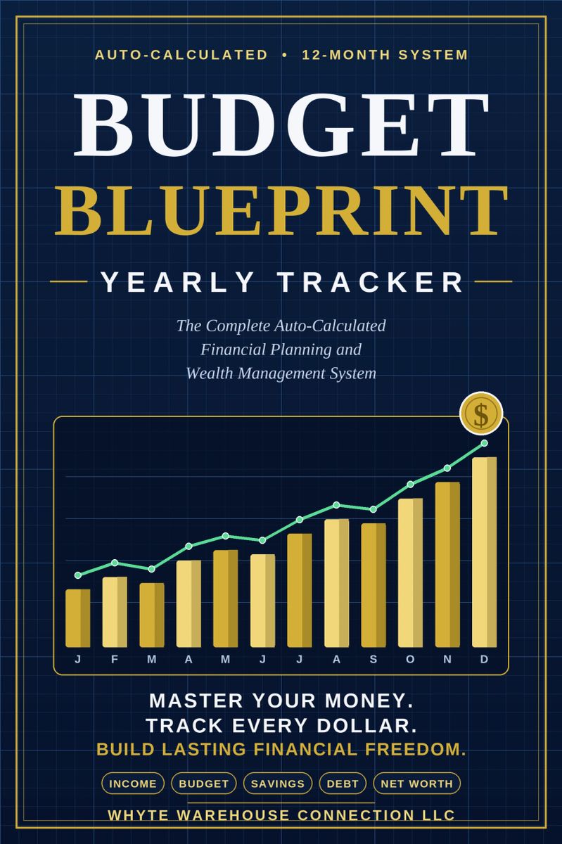 New - Budget Blueprint Yearly Tracker