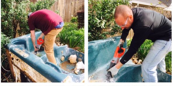 Hot Tub Removal service