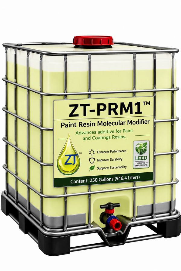 ZT-PRM Paint Resins Modifiers for molecular enhancements for improved Organic additives and active i