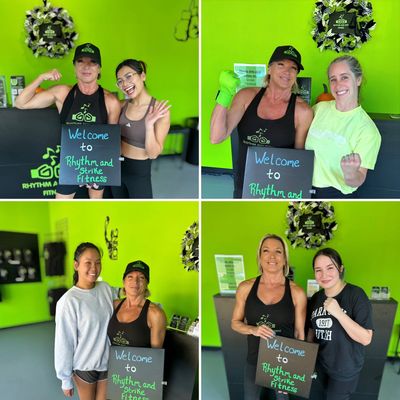 Great Group Fitness Boxing class in Woodstock, Ga