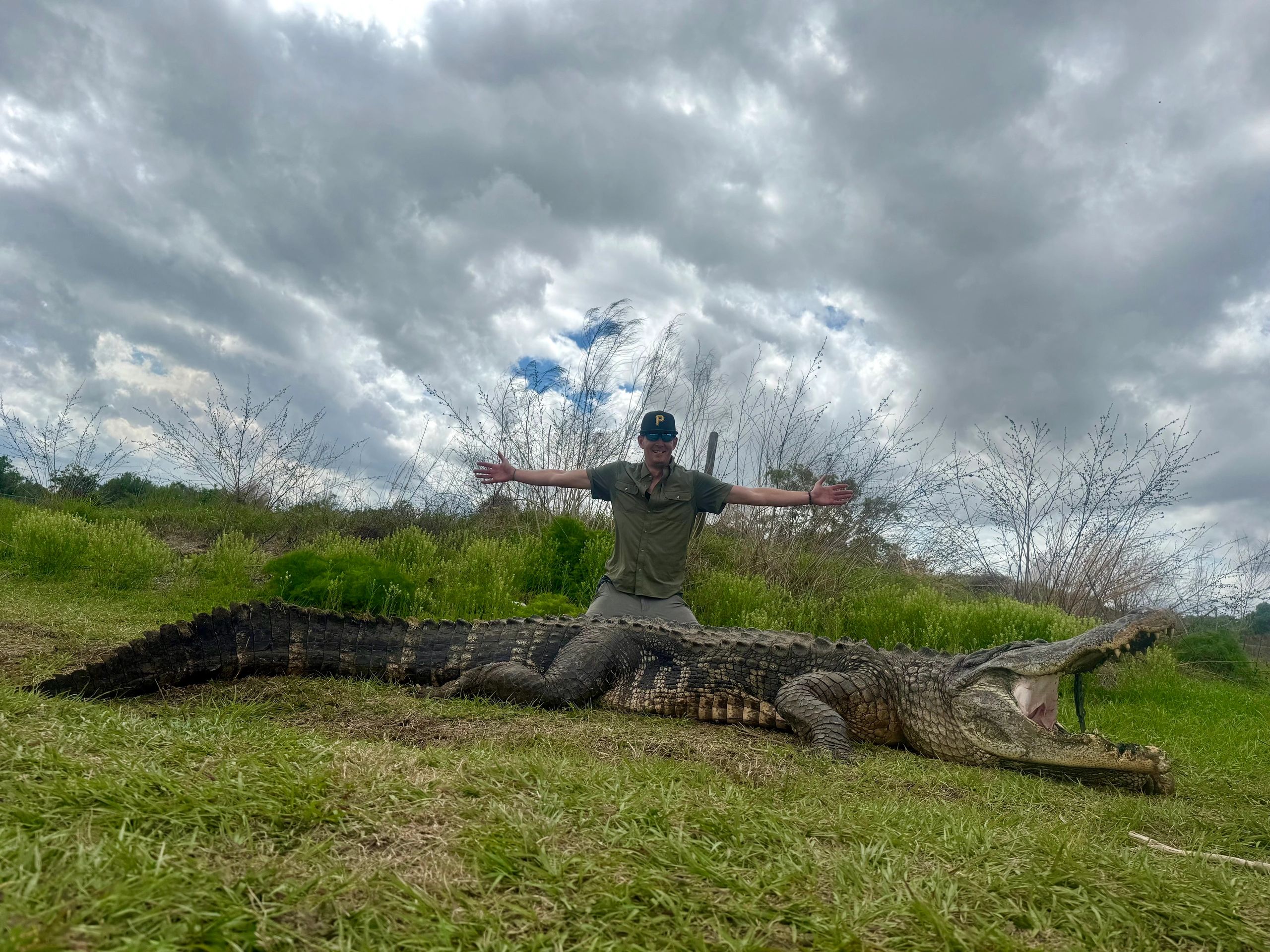 11' 5" Trophy Alligator at Bienvenue Outdoors