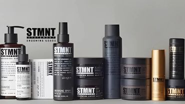 STMNT STYLING COLLECTIONS.  HAIR AND BEARD TYPES, THESE HIGH-PERFORMANCE FORMULAS WITH PURIFY HAIR