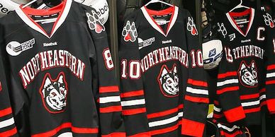 Northeastern university discount hockey jersey