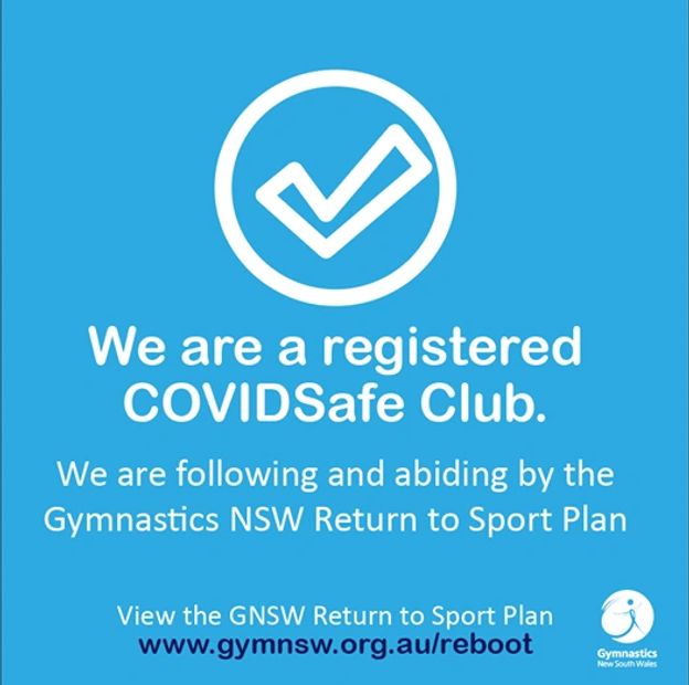 Hornsby RSL Youth Club Gymnastics. - Covid Safe, covidsafe 
