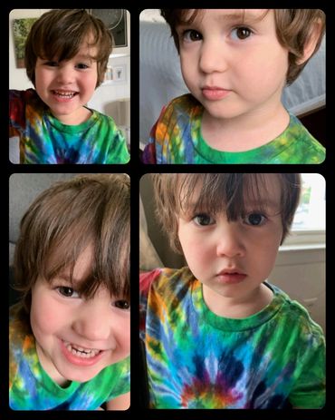 Kids tie dye t shirt