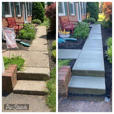 Concrete replacement 