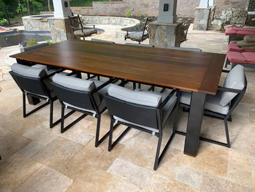 Ipe outdoor table