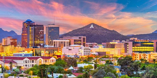Skyline of downtown Tucson, Arizona
