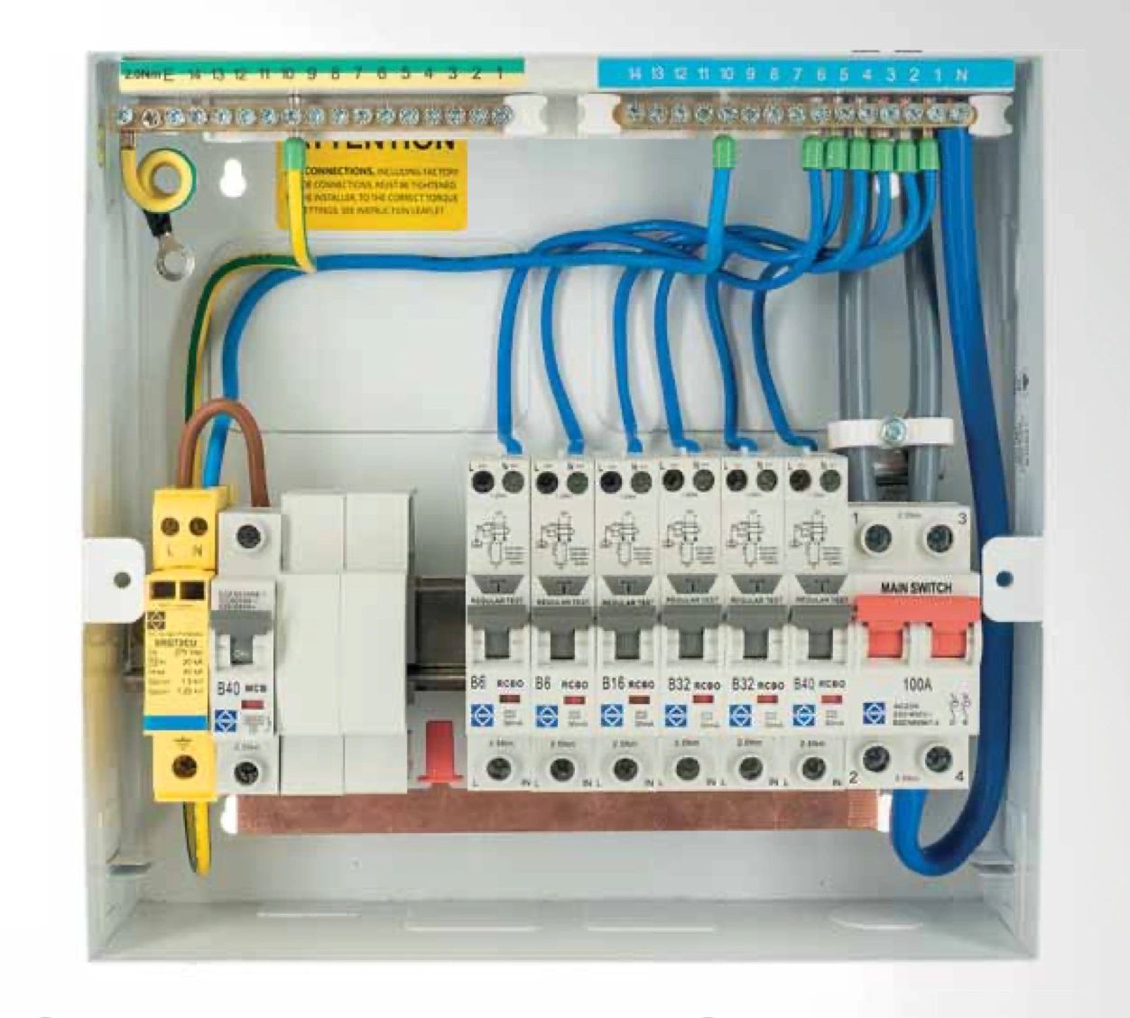 electrical fuse boards