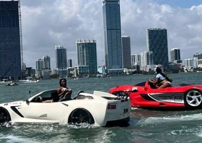 car boat, jet-ski car, jetboat, Que Bola Miami