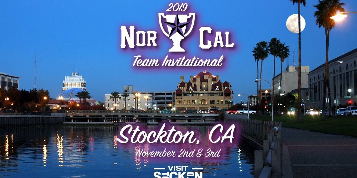 Nor Cal team invitational 2019 is on November 2 and 3 in Stockton California.