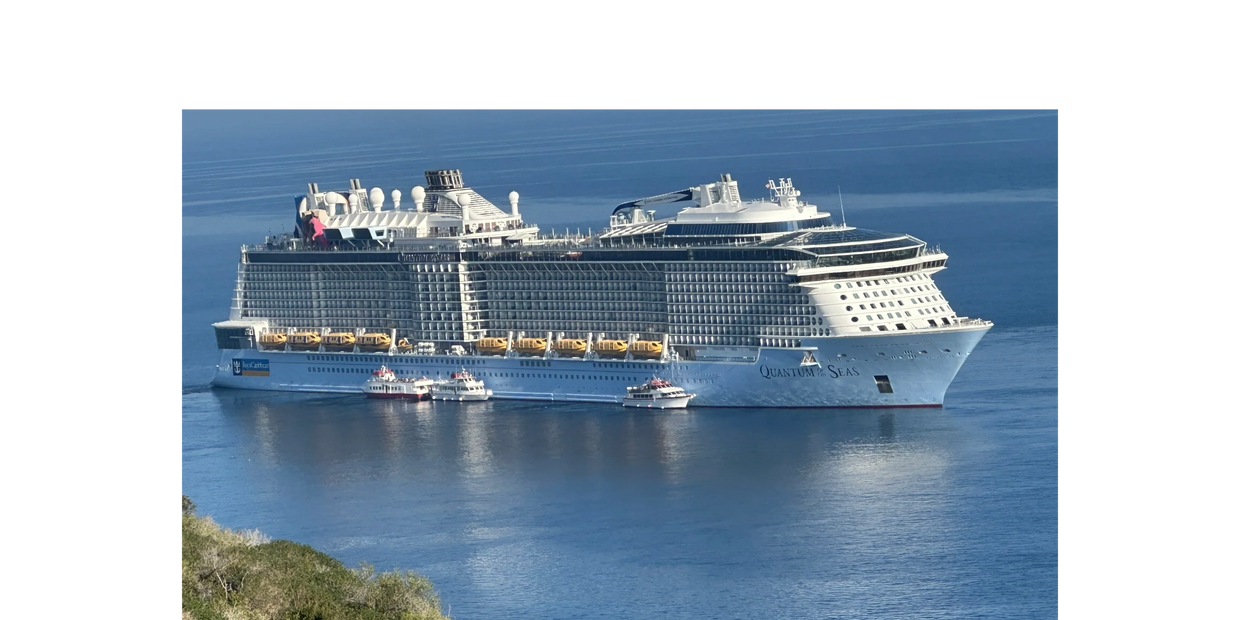 Quantum of the Seas at Catalina Island
