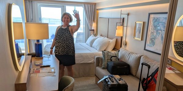 Balcony stateroom aboard Royal Caribbean's Icon of the Seas - May 2025