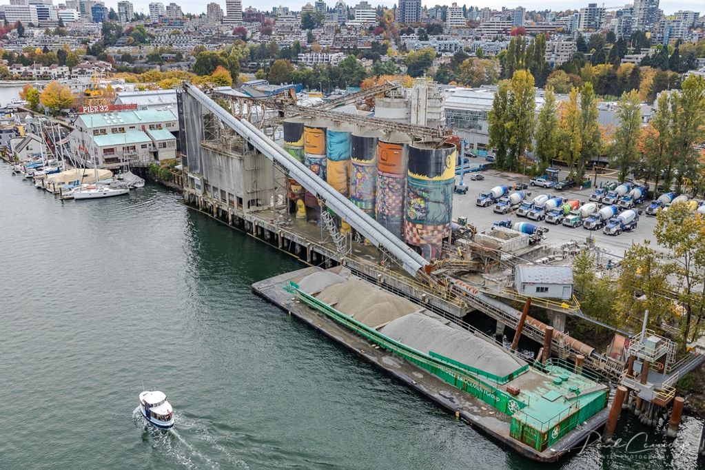 Vancouver, British Columbia, Canada, Granville Island Concrete - failed to load.