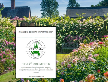 Tea & Crumpets
A quintessential English garden tea party
