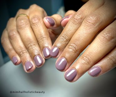 Gel manicure at my nail salon in Milton Keynes