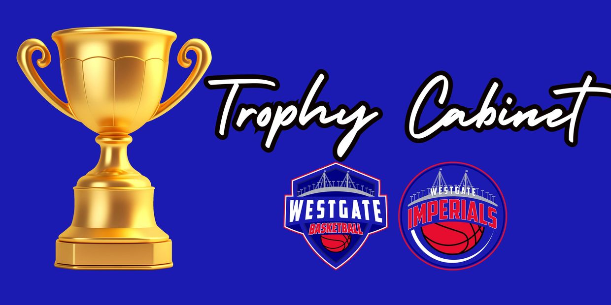 Westgate Basketball Trophy Cabinent