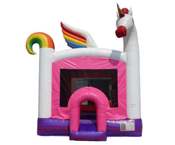 Book now for the ultimate girls' party experience! Unicorn Bounce House Rental in Santa Clarita & LA