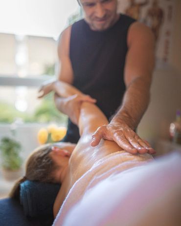 The Sideline Massage, calming yet provides perfect results