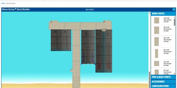 Points North Services, Northwest Angle, Angle Inlet Wave Armor Dock Builder