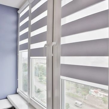 Perfect Fit Vision blinds fitted to tilt and turn windows