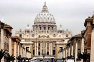 The Vatican, European Churches, grave of St. Peter, Largest church, original basilica, martyred,Pope
