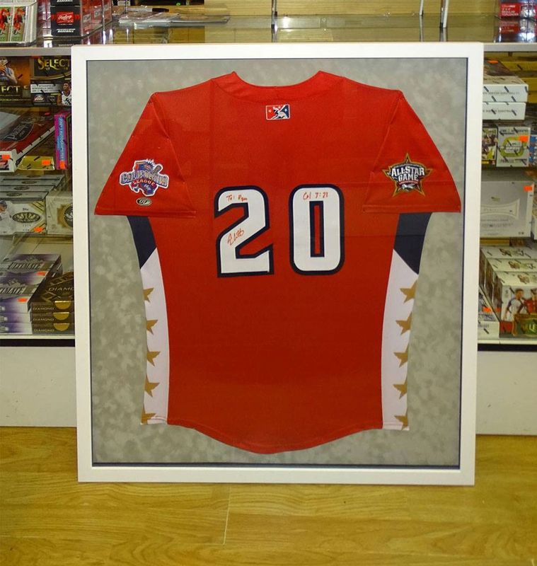 Custom Jersey Framing  Sports Memorabilia Alpharetta, Roswell GA