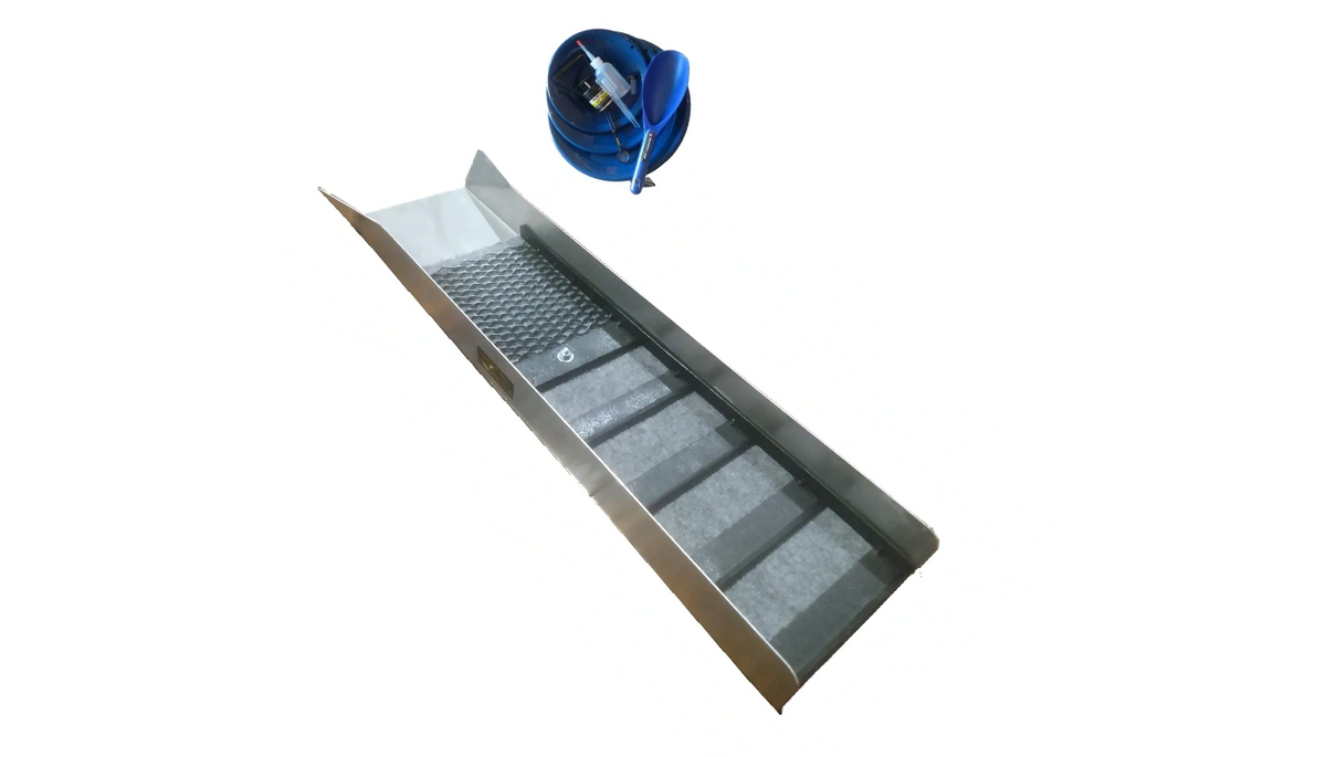 Montana Prospector M307 Sluice Box (Miner Moss Optional) With Panning Kit