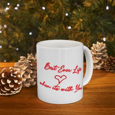 Have your own personal message on a cup for someone special