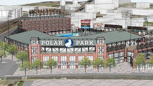 10,000 seat Polar Park baseball stadium planned for Worcester