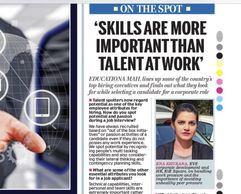 HR and workforce analysis - Ena Khurana 
Mail Today - June 2018