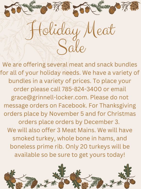 Specials Grinnell Locker