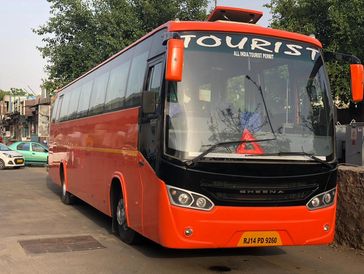 45 luxury coach bus rental in jaipur bus hire in jaipur 
#jaipur #vacation #trip #rajasthantour 