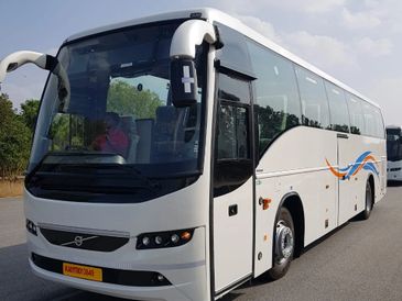 Volvo Bus hire in jaipur luxury bus on rent in jaipur 
#jaipur #volvo #bushire #busrental #tirp 
