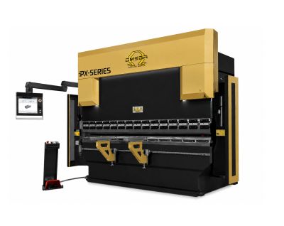 OMEGA PX-Series hydraulic press brake. Groundbreaking metal-forming technology to optimize productiv