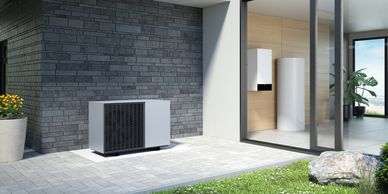 Heat Pump and Hotwater Cylinder